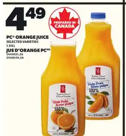 Independent City Market PC ORANGE JUICE, 1.54 L offer