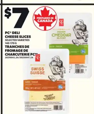 Independent City Market TRANCHES DE FROMAGE DE CHARCUTERIE PC, 140-170 G offer