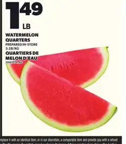 Independent City Market QUARTIERS DE MELON D'EAU offer