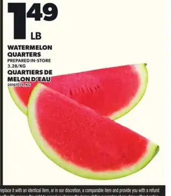 Independent City Market QUARTIERS DE MELON D'EAU offer