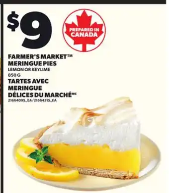 Independent City Market TARTES AVEC MERINGUE DÉLICES DU MARCHÉ, 850 G offer