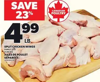 Independent City Market SPLIT CHICKEN WINGS offer
