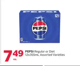 Rexall PEPSI Regular or Diet offer