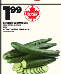 Independent City Market CONCOMBRE ANGLAIS offer