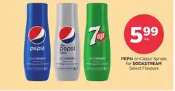 Rexall PEPSI or Classic Syrups for SODASTREAM offer