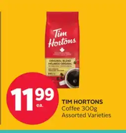 Rexall TIM HORTONS Coffee 300g offer