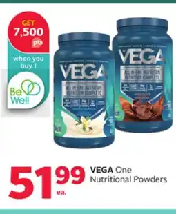 Rexall VEGA One Nutritional Powders offer
