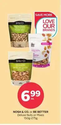 Rexall NOSH & CO. or BE BETTER Deluxe Nuts or Mixes offer