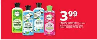 Rexall HERBAL ESSENCES Shampoo or Conditioner offer
