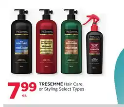 Rexall TRESEMMÉ Hair Care or Styling offer