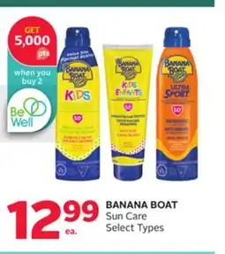 Rexall BANANA BOAT Sun Care offer