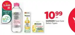 Rexall GARNIER Face Care offer