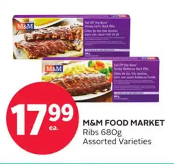 Rexall M & M FOOD MARKET Ribs offer