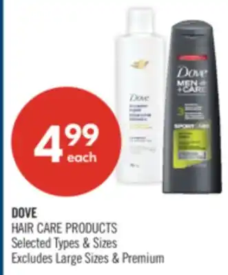 Shoppers Drug Mart DOVE HAIR CARE PRODUCTS offer