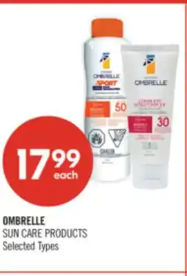 Shoppers Drug Mart OMBRELLE SUN CARE PRODUCTS offer