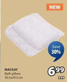 JYSK MACKAY Bath pillow offer
