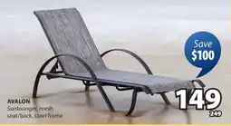 JYSK Avalon Sunlounger offer