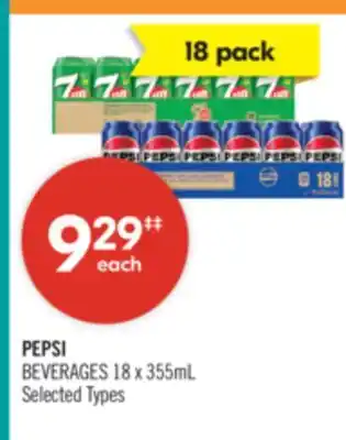 Shoppers Drug Mart PEPSI BEVERAGES offer