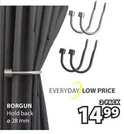 JYSK BORGUN Hold back offer