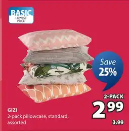 JYSK GIZI 2-pack pillowcase standard offer