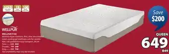 JYSK WELLPUR F100 Mattress Queen offer