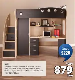 JYSK NIKA Loft bed offer