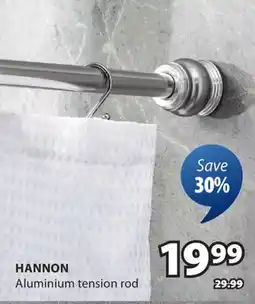 JYSK HANNON Aluminium tension rod offer