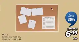 JYSK PALLE Cork board offer