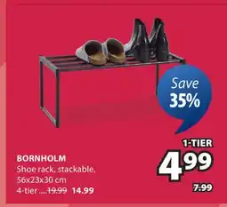 JYSK Bornholm Shoe rack offer