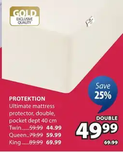 JYSK PROTEKTION Ultimate mattress offer