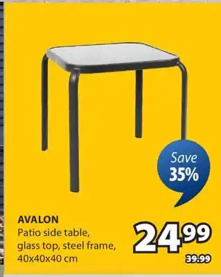 JYSK AVALON Patio side table offer