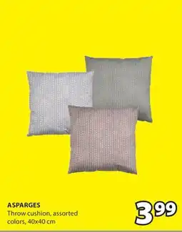 JYSK ASPARGES Throw cushion offer