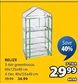JYSK BELIZE 3-tier greenhouse offer