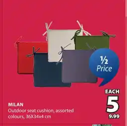 JYSK Milan Outdoor seat cushion offer