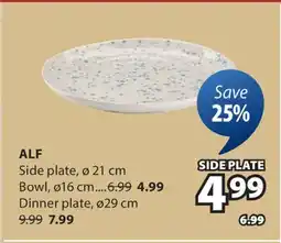 JYSK ALF Side plate offer