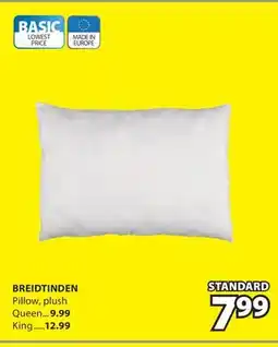 JYSK BREIDTINDEN Pillow offer