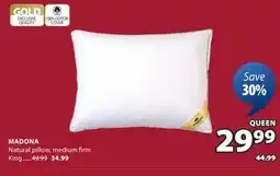 JYSK MADONA Natural pillow offer
