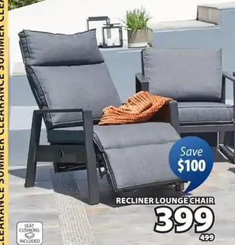 JYSK VONGE RECLINER LOUNGE CHAIR offer