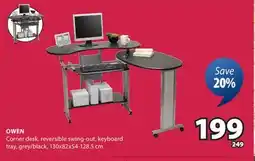 JYSK Owen Corner desk offer