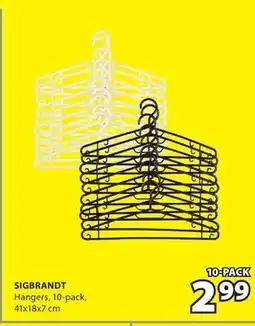 JYSK SIGBRANDT Hangers offer