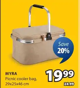 JYSK Myra Picnic cooler bag offer