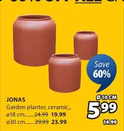 JYSK JONAS Garden planter offer