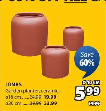JYSK JONAS Garden planter offer