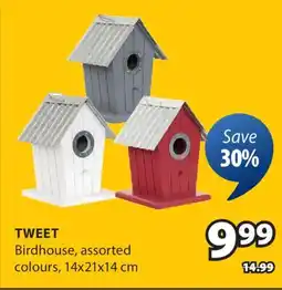JYSK TWEET Birdhouse offer