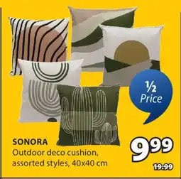 JYSK SONORA Outdoor deco cushion offer