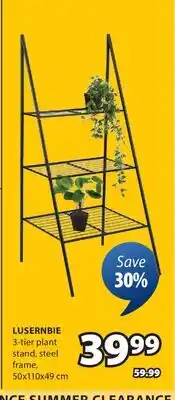 JYSK LUSERNBIE 3-tier plant stand offer