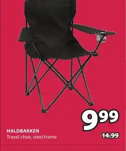 JYSK HALDBAKKEN Travel chair offer