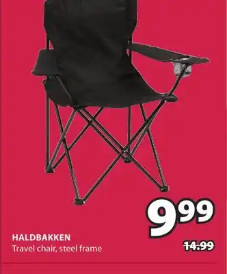 JYSK HALDBAKKEN Travel chair offer