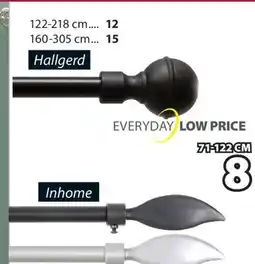 JYSK Hallgerd Single Curtain Rod Kit offer