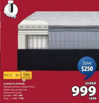 JYSK SCANDI PLATINUM offer